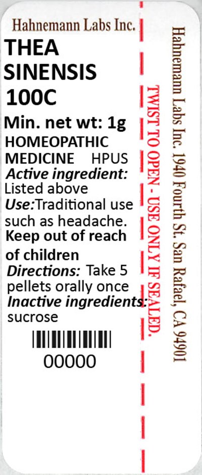 Thea Sinensis 100C 1g - Thea Sinensis 100C 1g